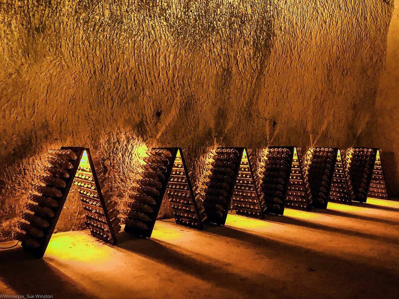 Caves de champagne de Reims — à visiter depuis le gîte